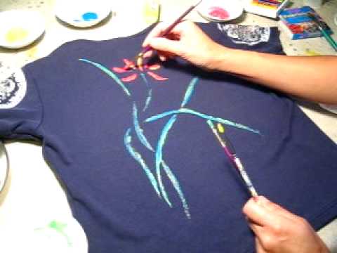 480x360 T Shirt, Paint With Fabric Paints 4 - Tee Shirt Painting
