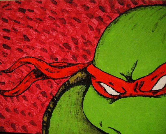 570x460 Radical Teenage Mutant Ninja Turtles Painting Set By Bearsrbig - Teenage Mutant Ninja Turtles Painting