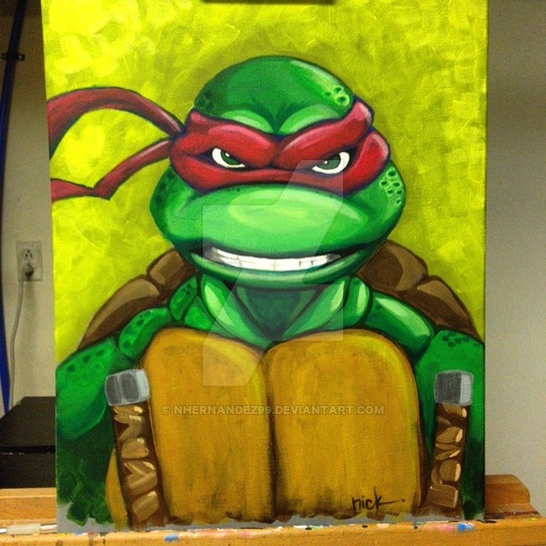 Teenage Mutant Ninja Turtles Painting at PaintingValley.com | Explore ...