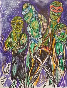 228x300 Teenage Mutant Ninja Turtles Paintings Fine Art America - Teenage Mutant Ninja Turtles Painting