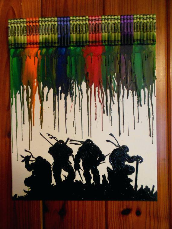 570x760 Ninja Turtle Painting Ninja Turtle Painting Pumpkins - Teenage Mutant Ninja Turtles Painting