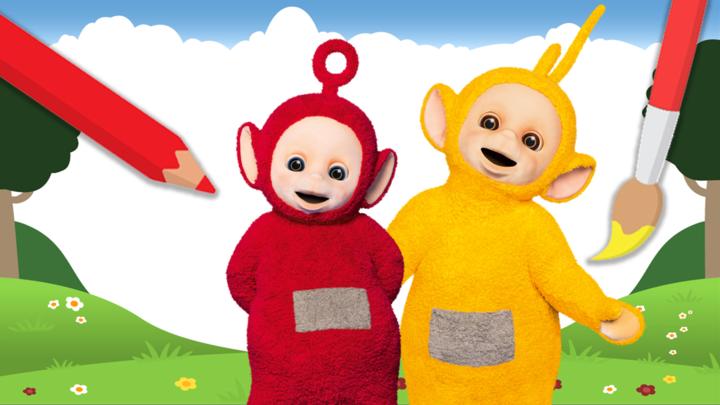 720x405 Teletubbies Make A Picture - Teletubbies Painting