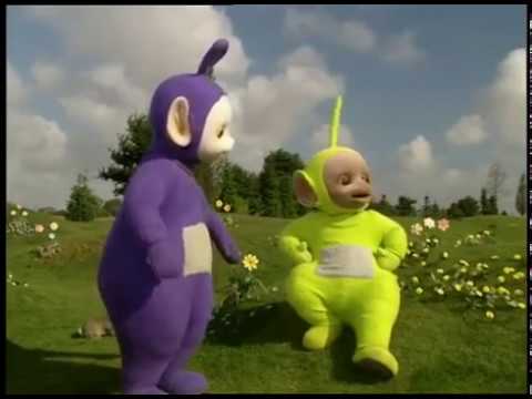 480x360 Teletubbies Painting With Our Hands Amp Feet - Teletubbies Painting
