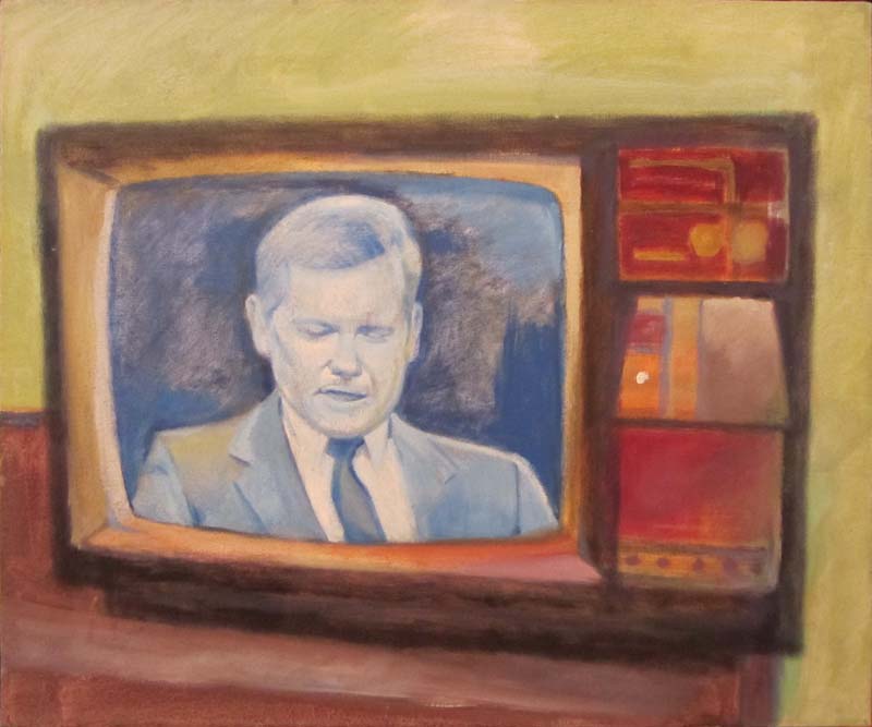 800x667 Jon Lansberg Painting - Television Painting