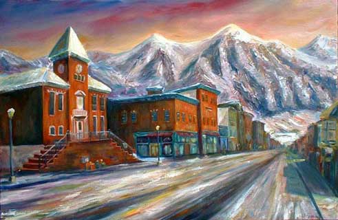 491x320 Telluride Colorado - Telluride Painting
