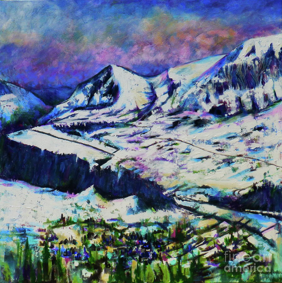 897x900 Telluride Painting By Catalina Rankin - Telluride Painting