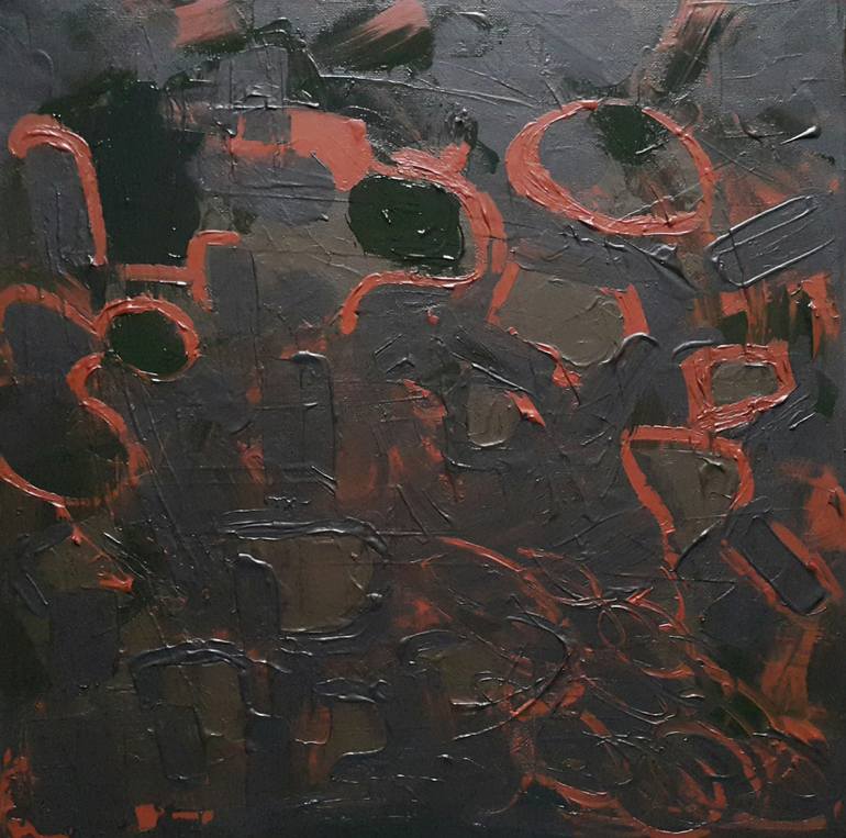 770x763 Saatchi Art Dark Templar Painting By Iyan Marquez - Templar Painting