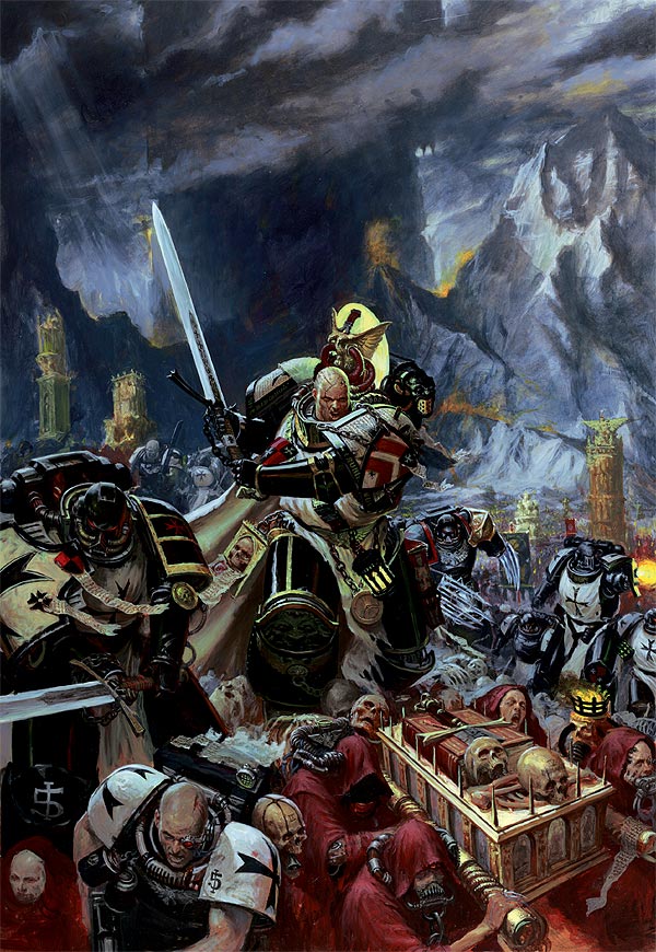 600x870 Image - Templar Painting