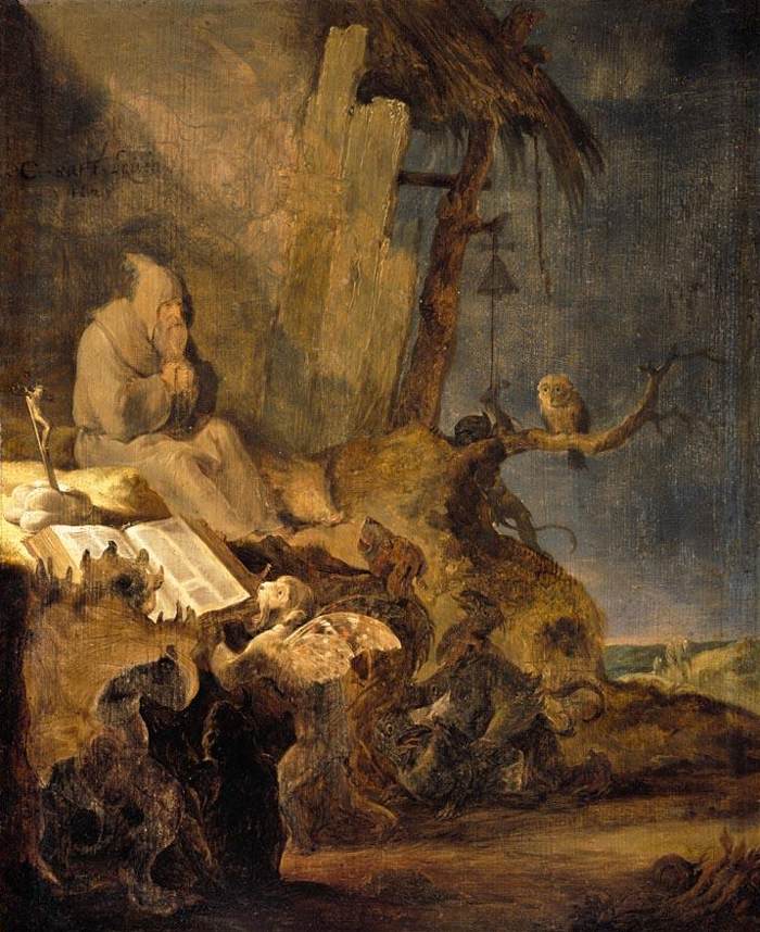 700x858 Filesaftleven Temptation Of St Anthony.jpg - Temptation Of St Anthony Painting