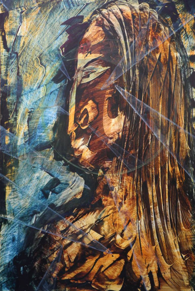 770x1145 Saatchi Art Temptation Series Painting By Srinivas Logishetty - Temptation Painting