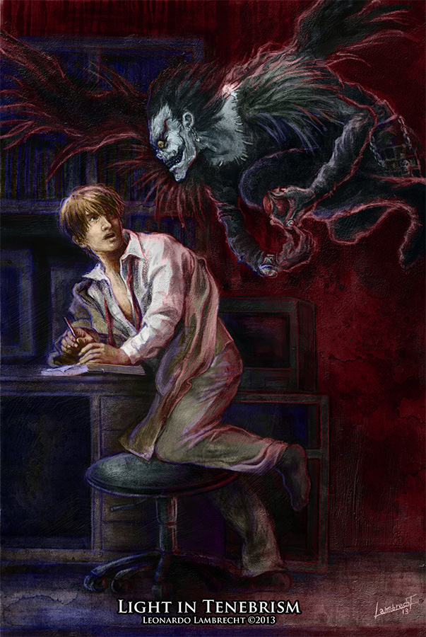 603x900 Light In Tenebrism By Leonardo Lambrecht - Tenebrism Painting