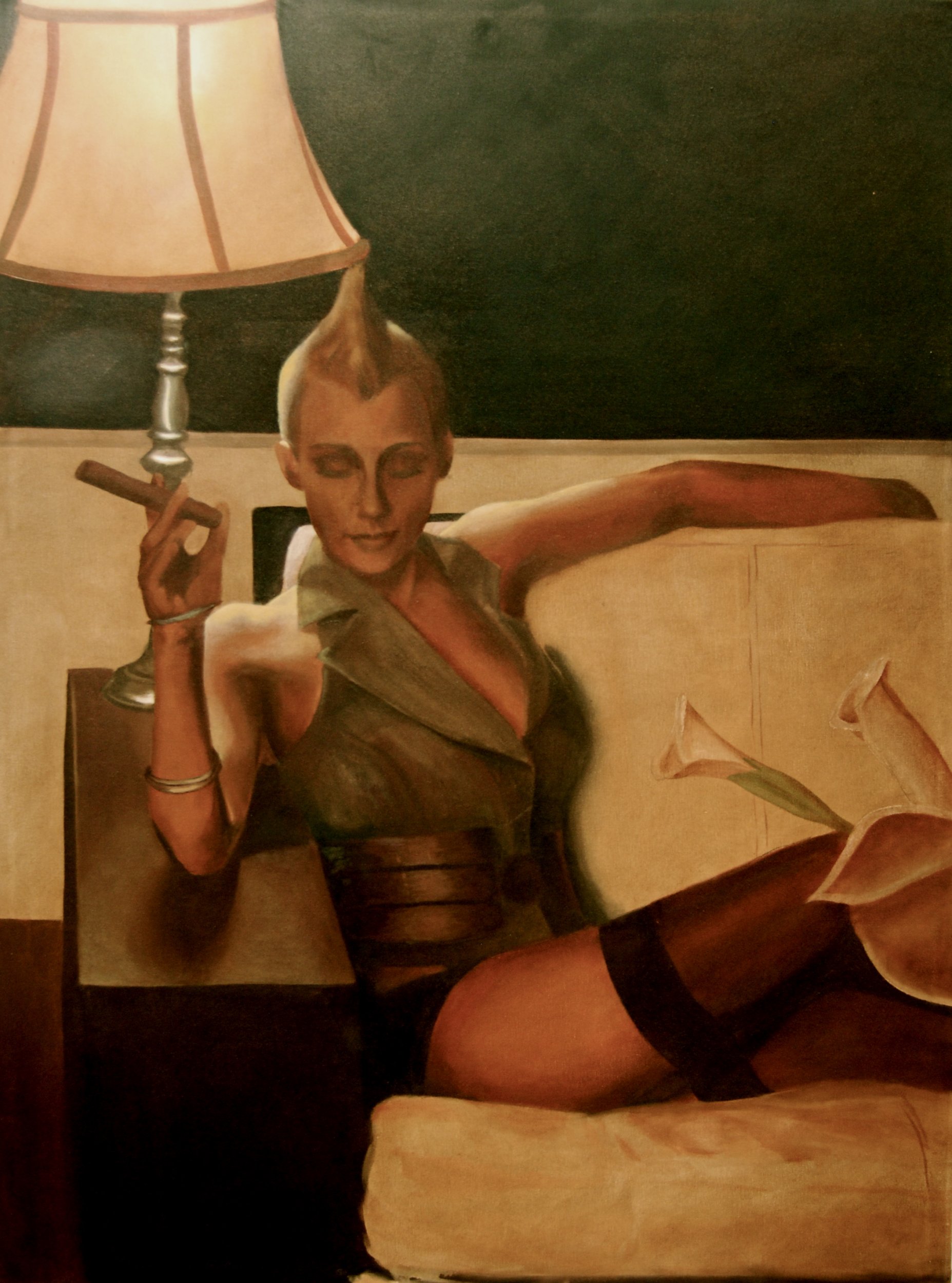 1855x2500 Self Tenebrism - Tenebrism Painting