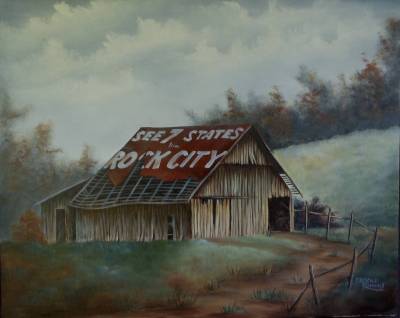 400x318 Tennessee Barn Painting With Carole Robbins - Tennessee Painting