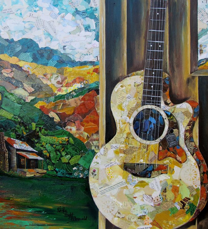 815x900 Tennessee Hills Painting By Kathy Fitzgerald - Tennessee Painting