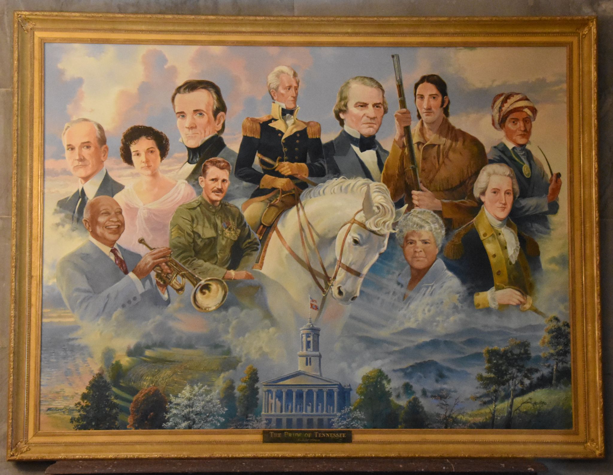 2048x1586 Tennessee State Capitol (Supreme Court Chamber Painting Of Famous - Tennessee Painting