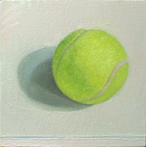 Tennis Ball Painting at PaintingValley.com | Explore collection of ...