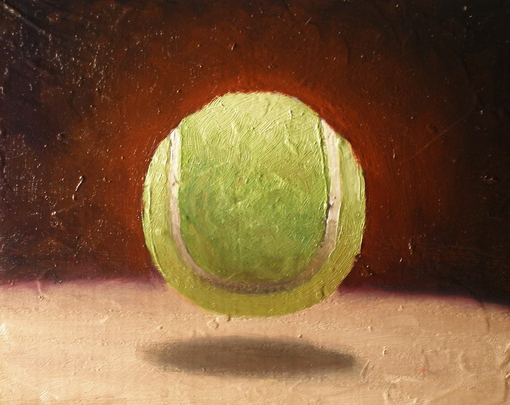 1016x806 Tennis Ball Florida Daily Painter - Tennis Ball Painting