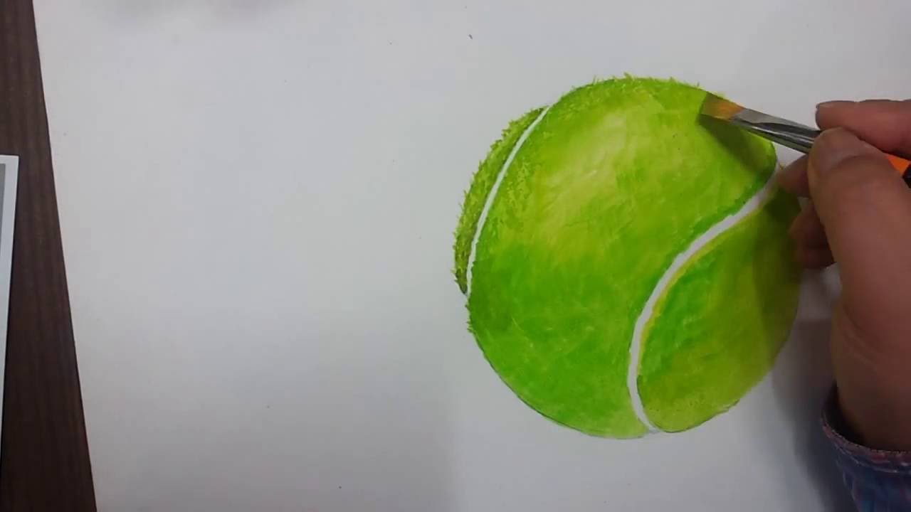 1280x720 - Tennis Ball Painting
