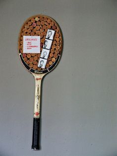236x314 What You Need A Retired Tennis Racquet, Spray Paint, Glue, - Tennis Racket Painting