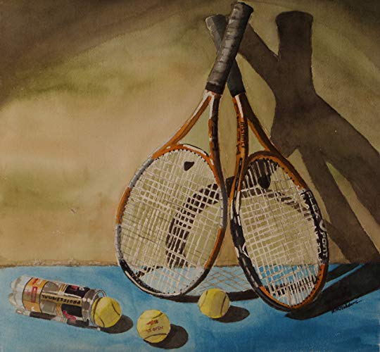 Tennis Racket Painting at Explore collection of