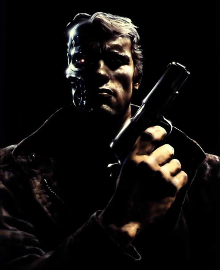 742x908 Concept Art James Cameron's The Unravelling Of Al - Terminator Painting