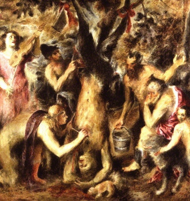 610x646 25 Of The Most Terrifying Paintings You Could Imagine - Terrifying Painting