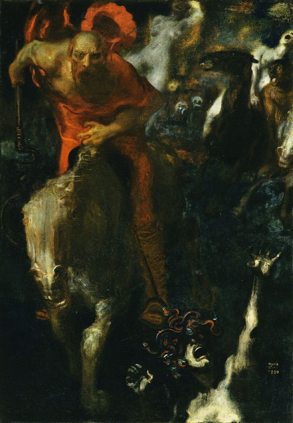 1185x1712 Most Terrifying Paintings Ever Created - Terrifying Painting