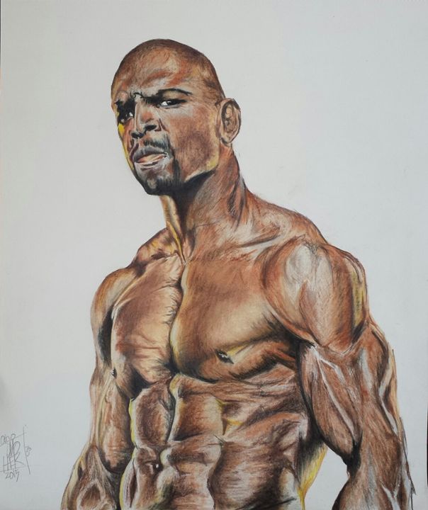 604x720 Terry Crews - Terry Crews Painting