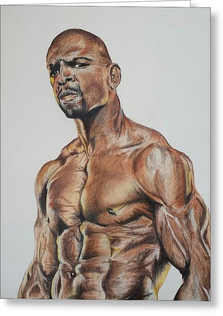 455x646 Terry Crews Greeting Cards Fine Art America - Terry Crews Painting