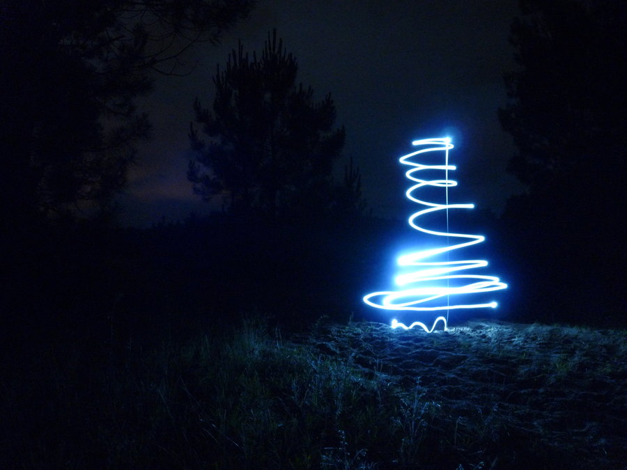 900x675 Light Painting Session - Tesla Coil Painting