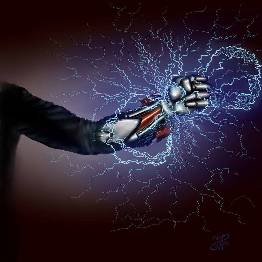 894x894 The Spine's Tesla Coil By Beethegatekeeper - Tesla Coil Painting