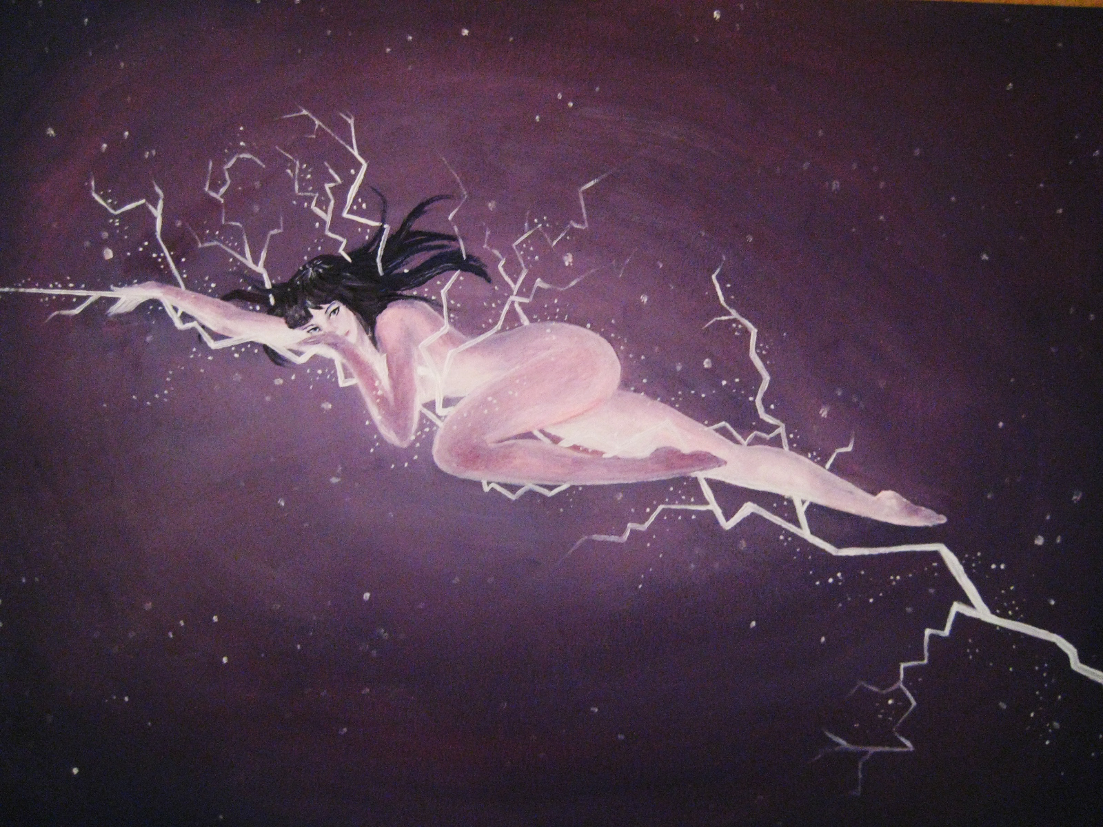 1600x1200 August 2010 Artists Gotta Art - Tesla Coil Painting