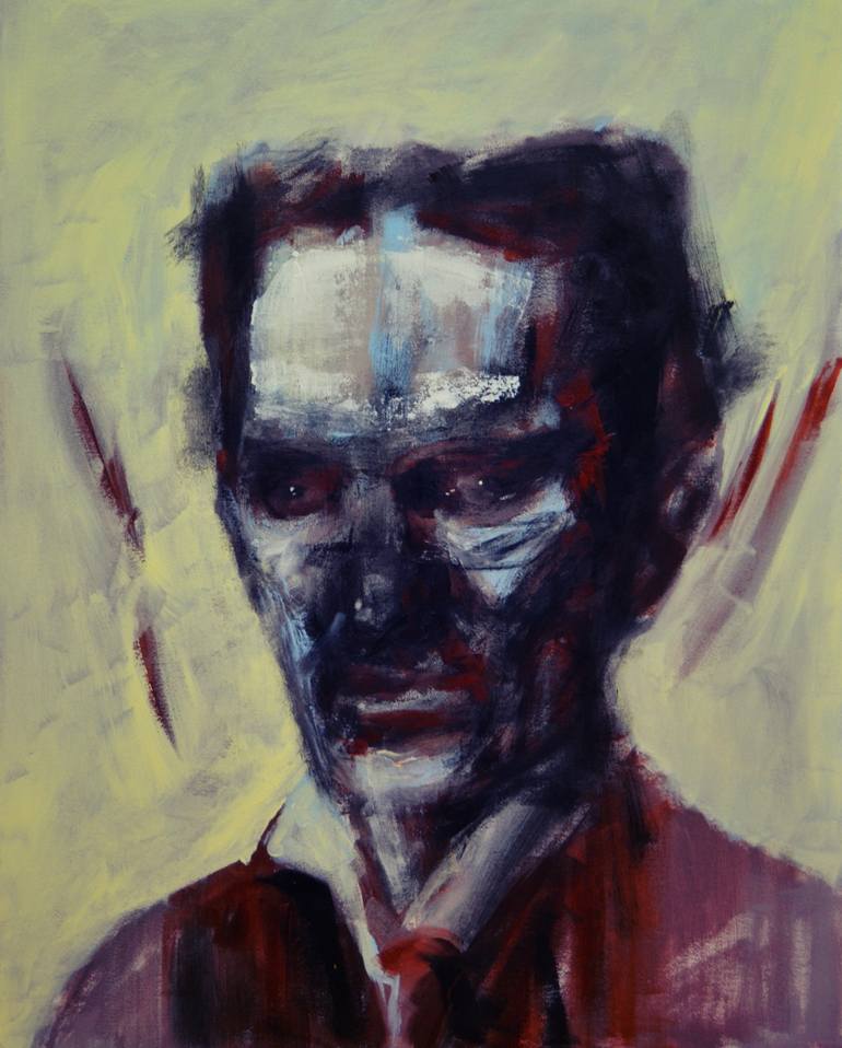 770x958 Saatchi Art Nikola Tesla Painting By Michele Petrelli - Tesla Painting