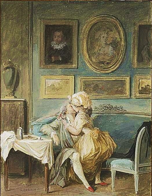 525x677 Hercules And Omfala - Tete A Tete Painting