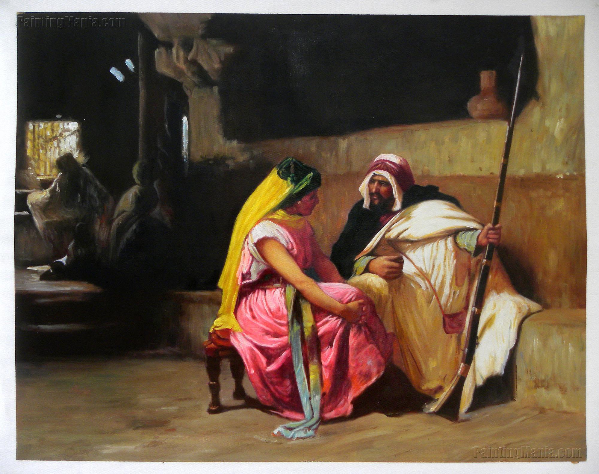 2000x1583 Tete A Tete (Face To Face) - Tete A Tete Painting