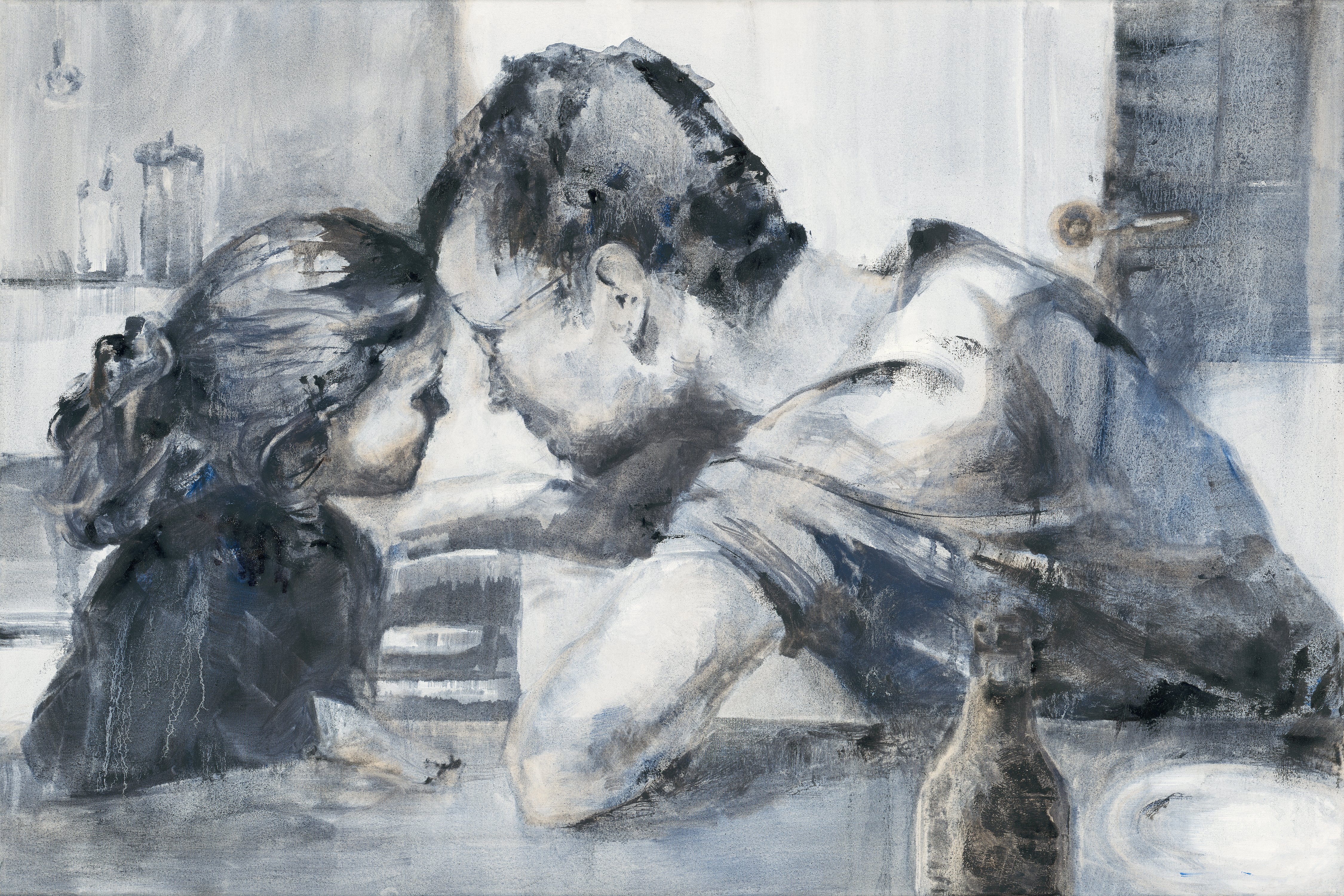 4500x3000 - Tete A Tete Painting