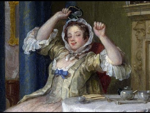 480x360 William Hogarth, Marriage A La Mode (Including (Video - Tete A Tete Painting