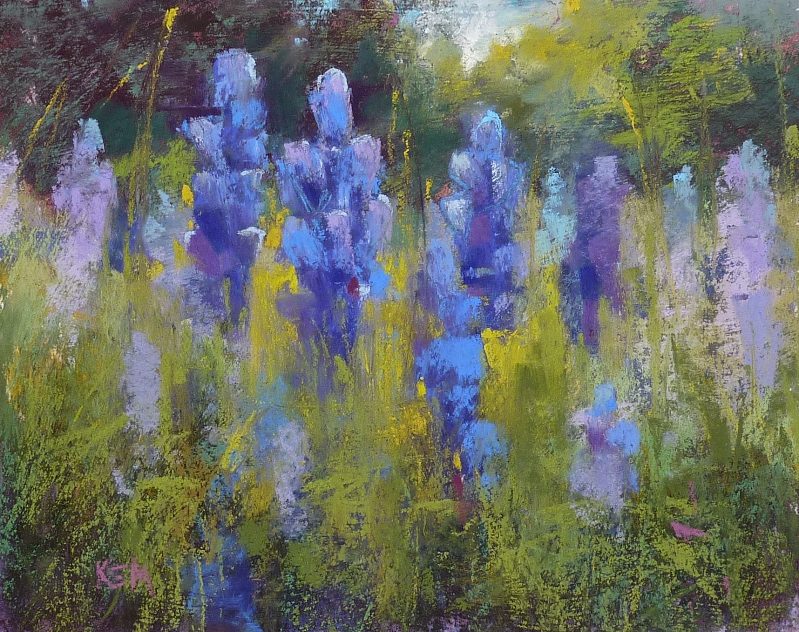 1600x1266 Painting My World Texas Bluebonnet Painting Demo - Texas Bluebonnet Painting