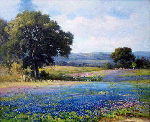 Texas Bluebonnet Painting At PaintingValley.com | Explore Collection Of ...