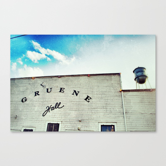 550x550 Gruene Hall Texas Canvas Print By Justinblackphoto Society6 - Texas Canvas Painting