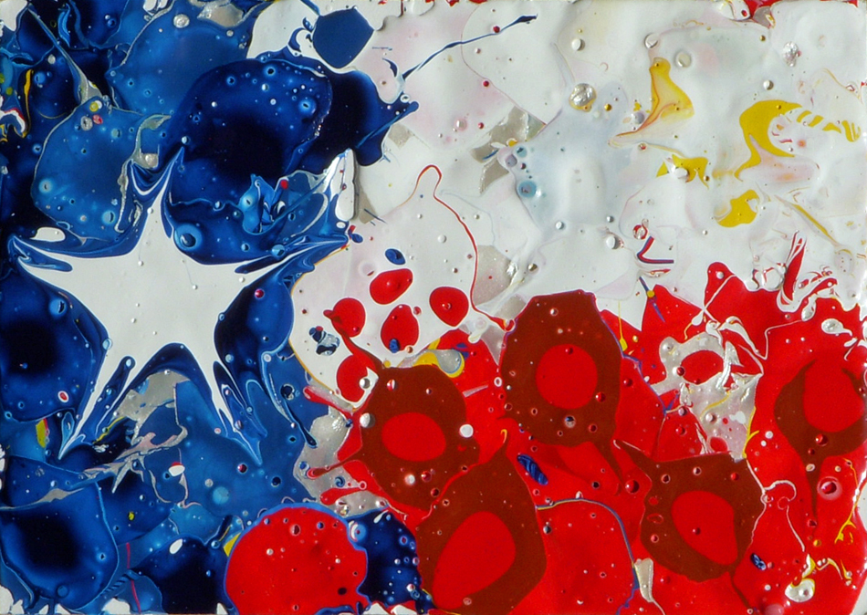 950x674 Lone Star Timothy Raines - Texas Flag Painting