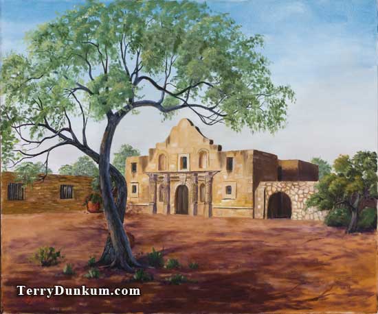 550x458 Terry Dunkum - Texas Landscape Painting