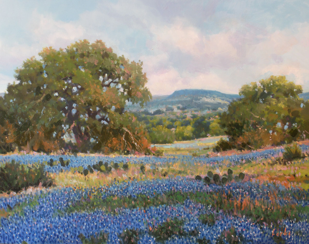 1200x946 David Forks - Texas Landscape Painting