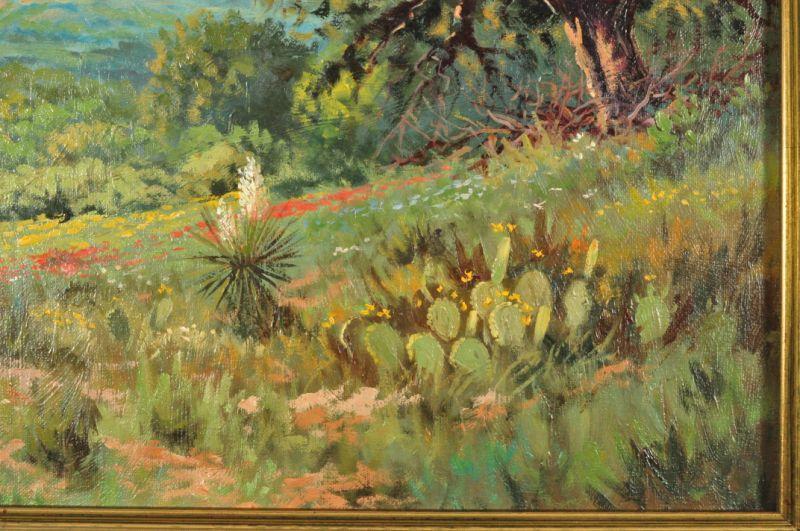 800x531 Texas Hill Country Oil Painting By Roger Iker - Texas Oil Painting