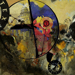 300x300 Texas Star Paintings Fine Art America - Texas Star Painting