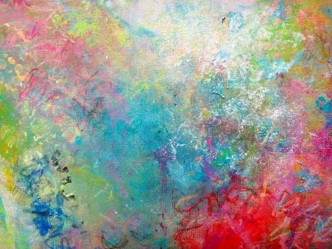 480x360 Texture Techniques On Canvas Mixed Media - Texture Art Painting