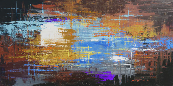 600x298 Artist Derek Collins Blog, Modern Impressionist Landscape - Textured Abstract Painting