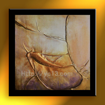 350x350 Time Illusion Acrylic Textured Abstract Painting Modern - Textured Abstract Painting