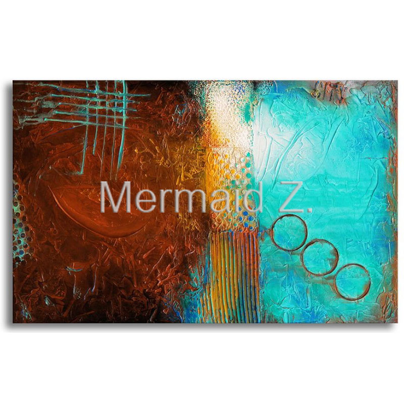 800x800 Hand Painted Abstract Oil Painting Textured Abstract Painting - Textured Abstract Painting