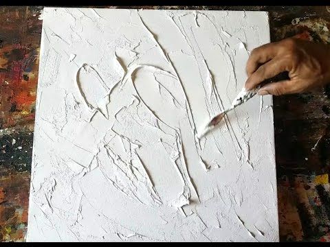 480x360 Abstract Painting Demonstration Of Acrylic Abstract Painting - Textured Acrylic Painting